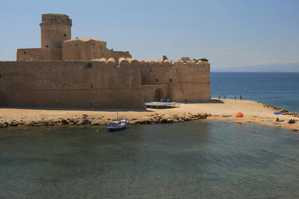 View of Le Castella