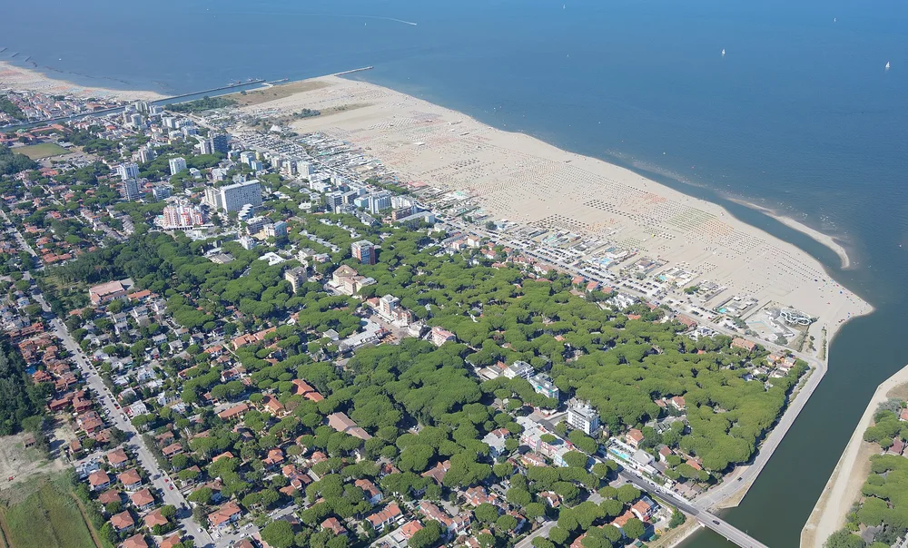 View of Lido degli Estensi