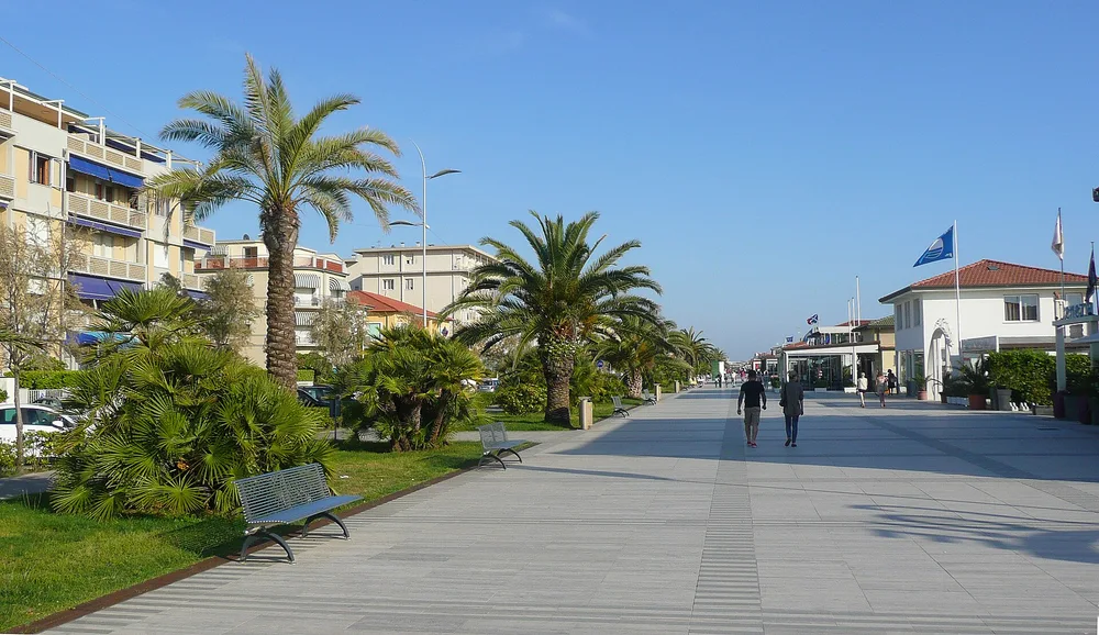 View of Lido di Camaiore