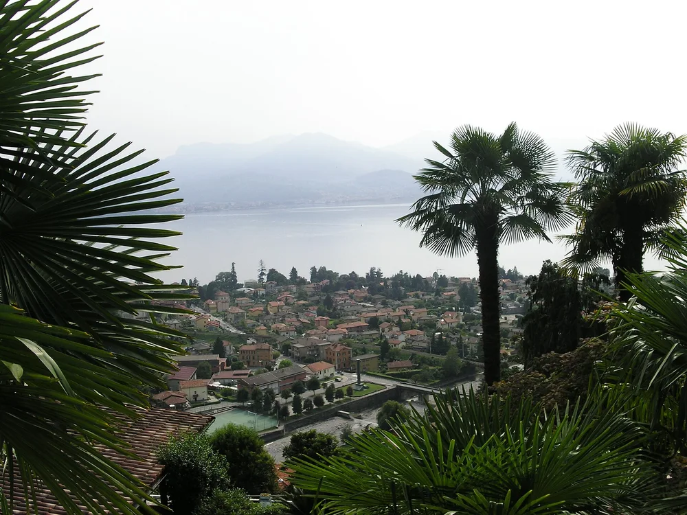 View of Maccagno Con Pino e Veddasca
