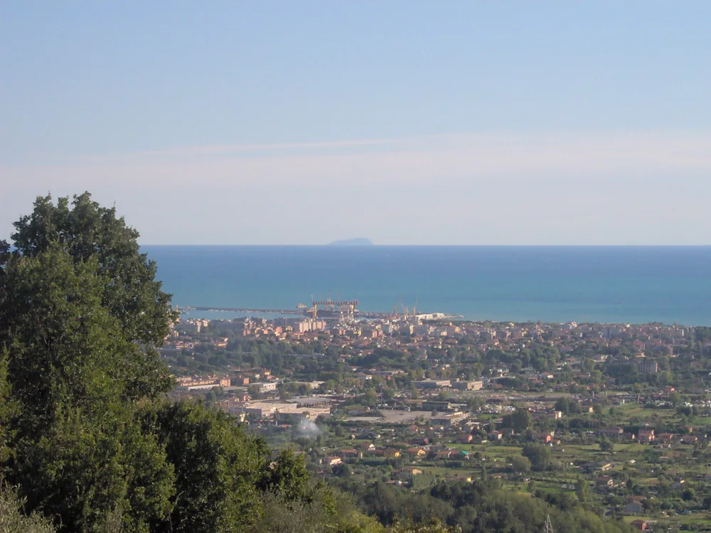 View of Marina di Carrara