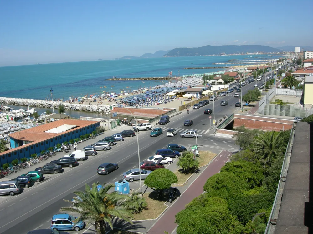 View of Marina di Massa