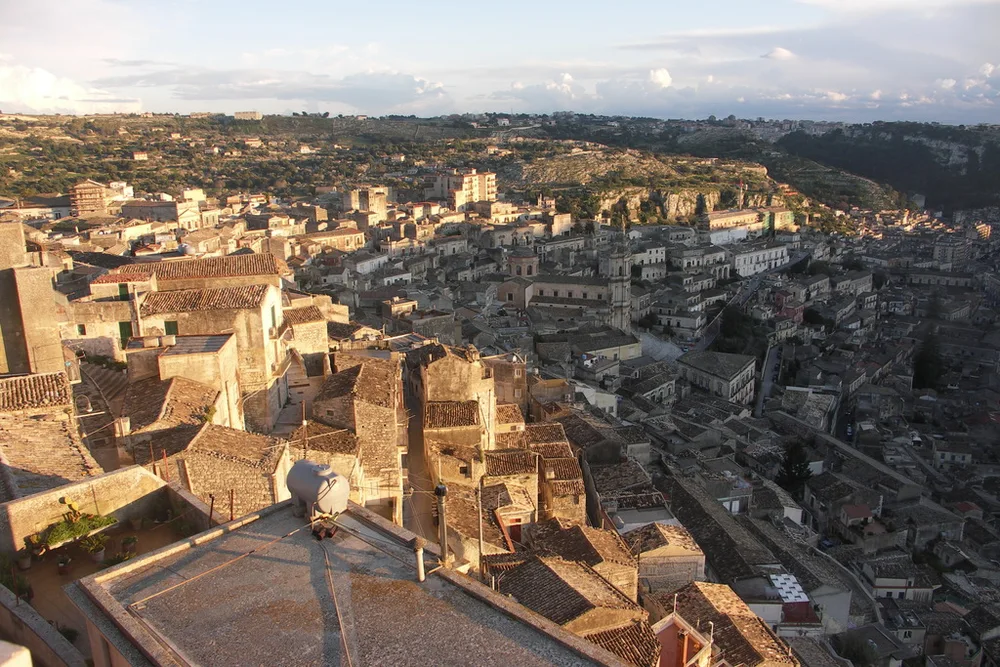 View of Modica