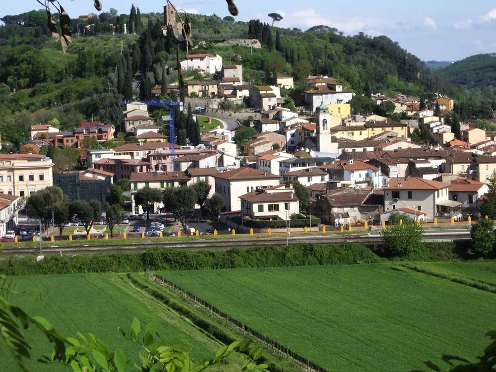 View of Montelupo Fiorentino