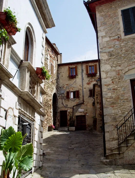 View of Montemerano