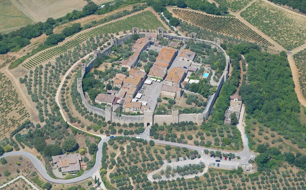 View of Monteriggioni