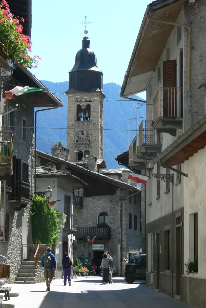 View of Morgex