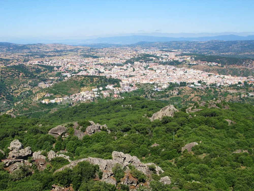 View of Nuoro