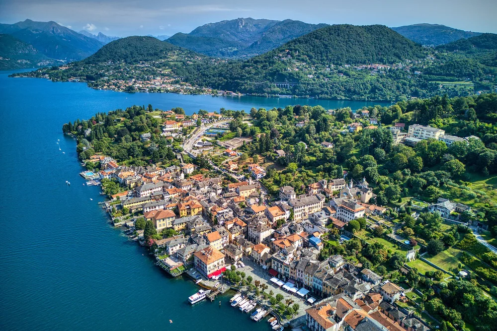 View of Orta San Giulio