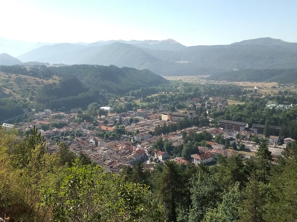 View of Pescasseroli