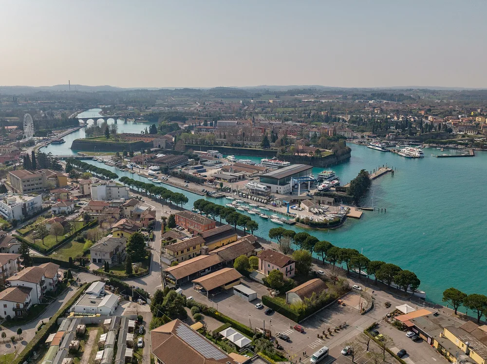 View of Peschiera del Garda