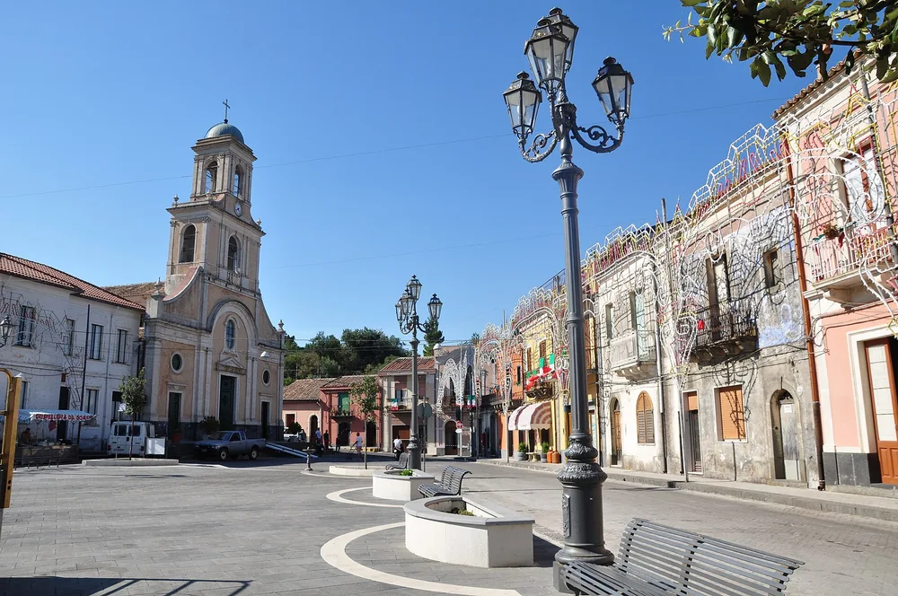 View of Piedimonte Etneo