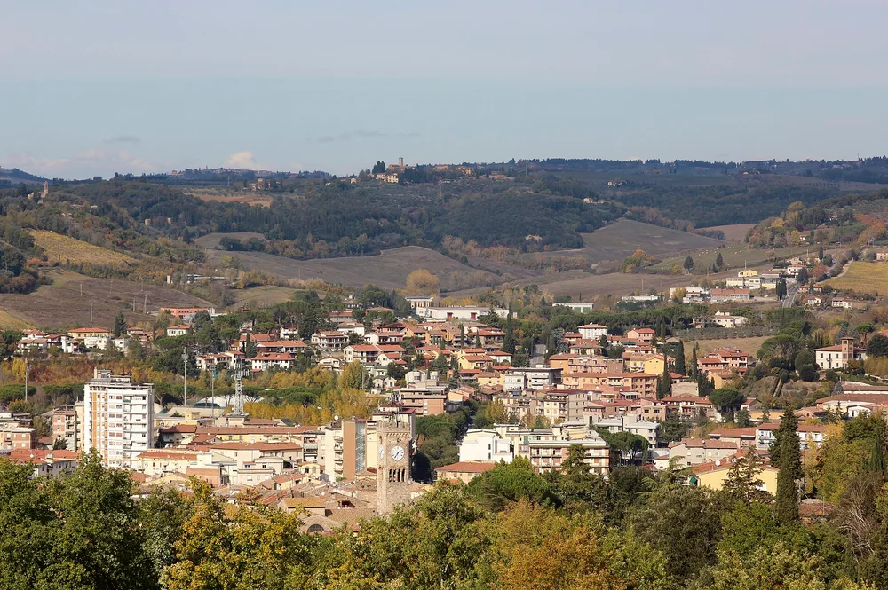 View of Poggibonsi