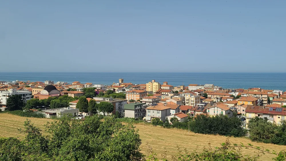 View of Porto Potenza Picena