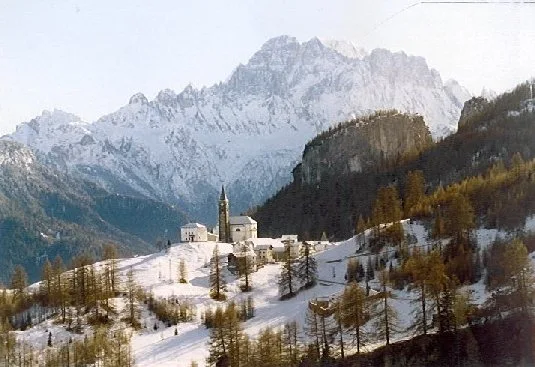 View of Rocca Pietore