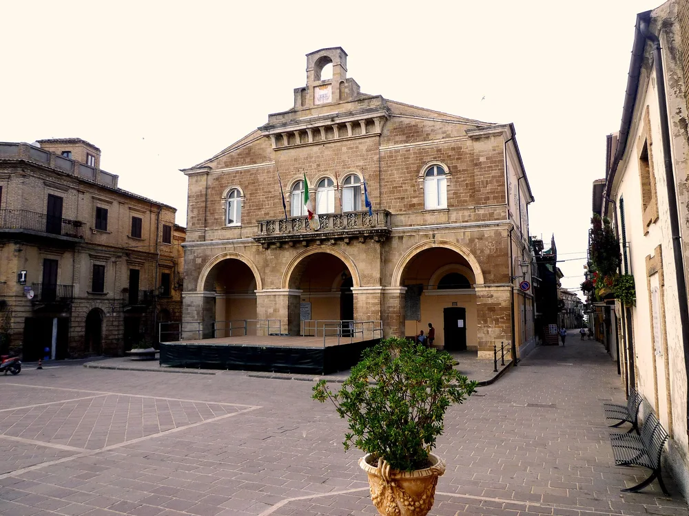 View of Rocca San Giovanni