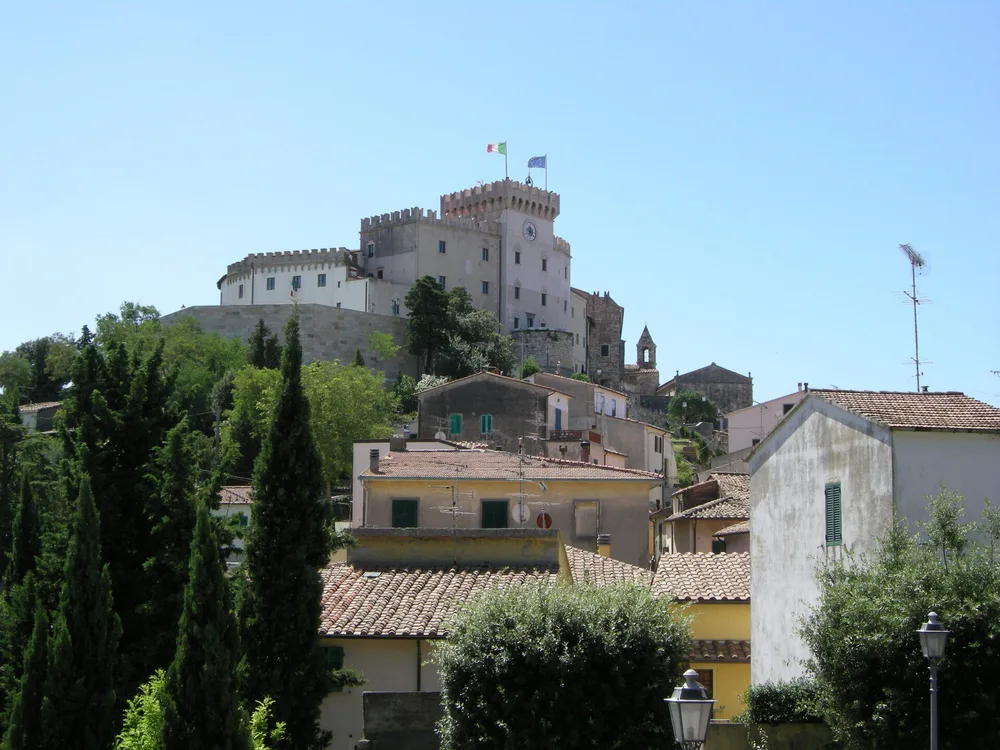 View of Rosignano Marittimo