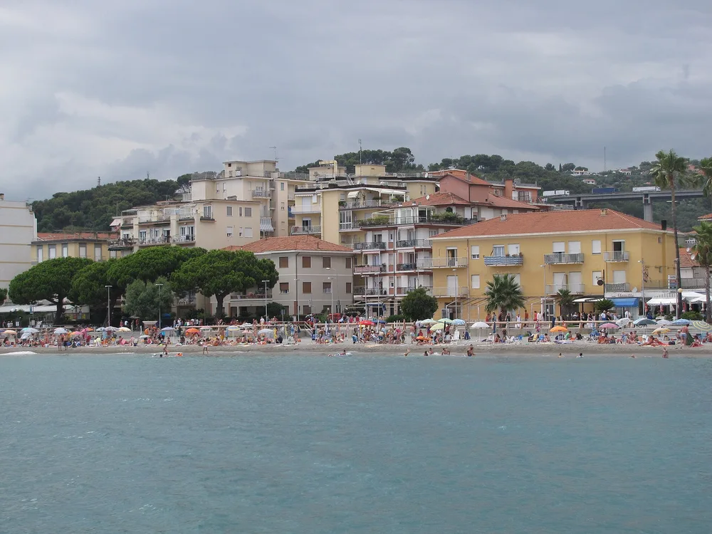 View of San Bartolomeo al Mare