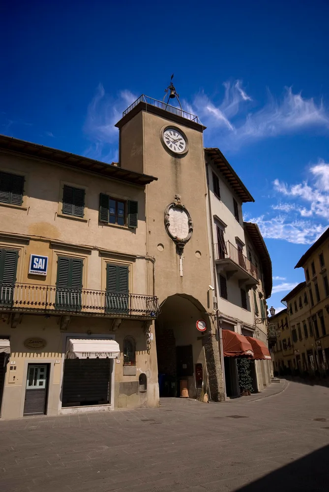 View of San Casciano in Val di Pesa