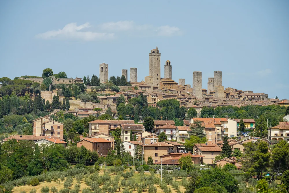 View of San Gimignano