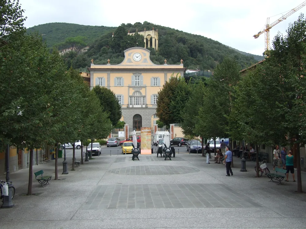 View of San Giuliano Terme