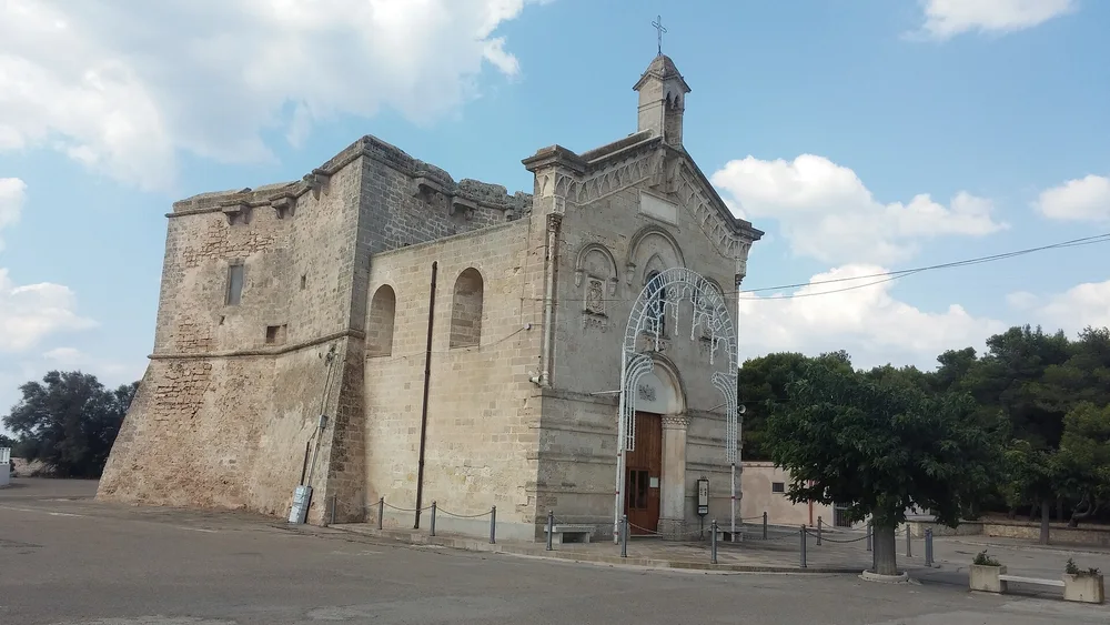 View of San Pietro in Bevagna