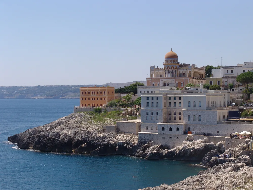 View of Santa Cesarea Terme