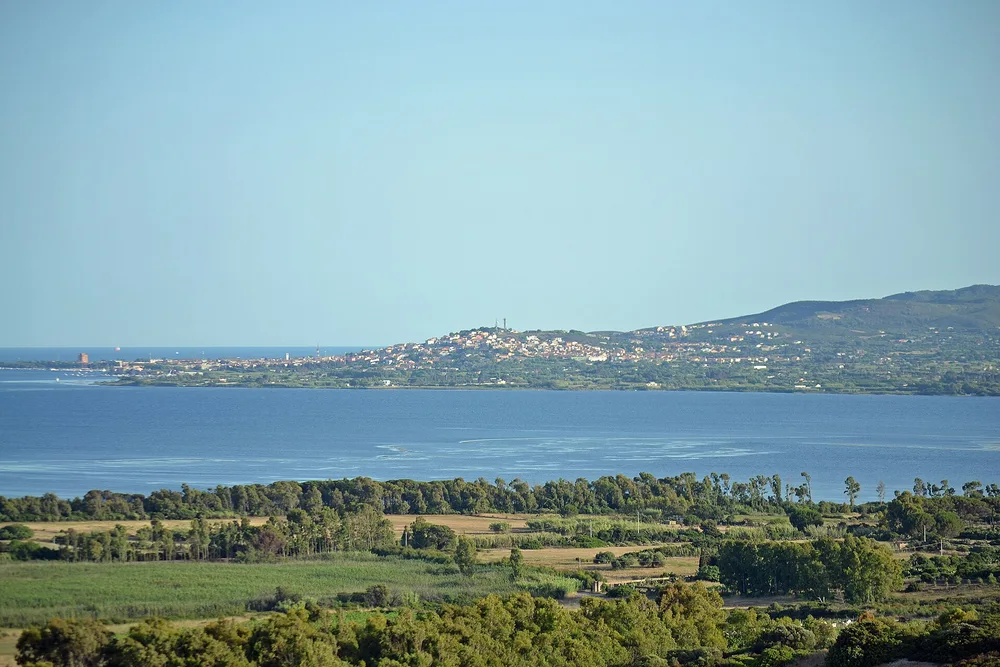 View of SantʼAntìoco