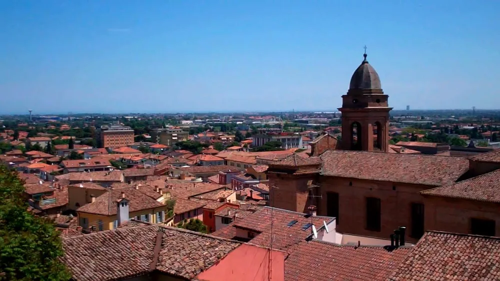 View of Santarcangelo di Romagna