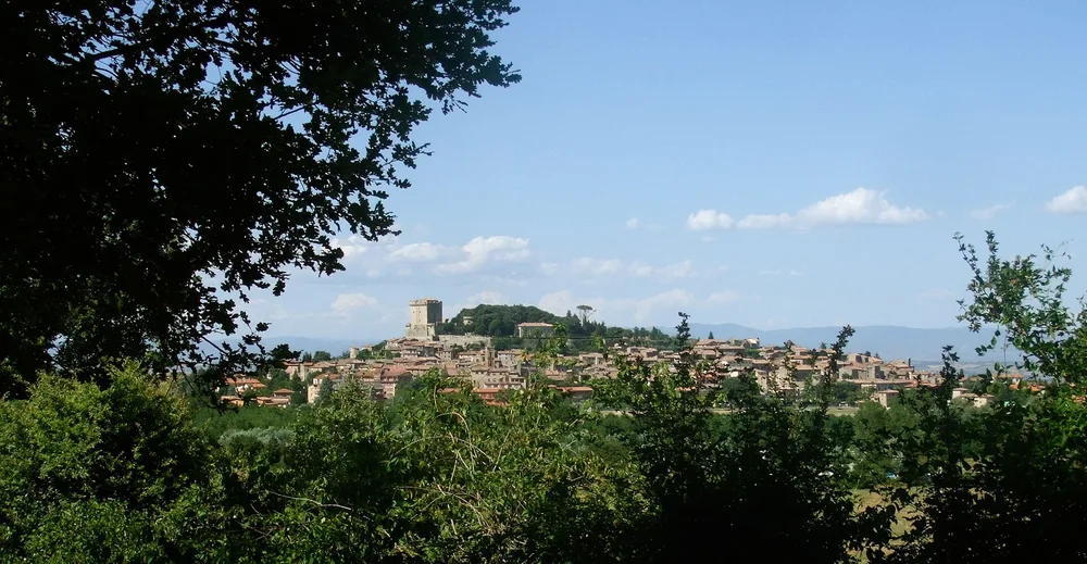 View of Sarteano