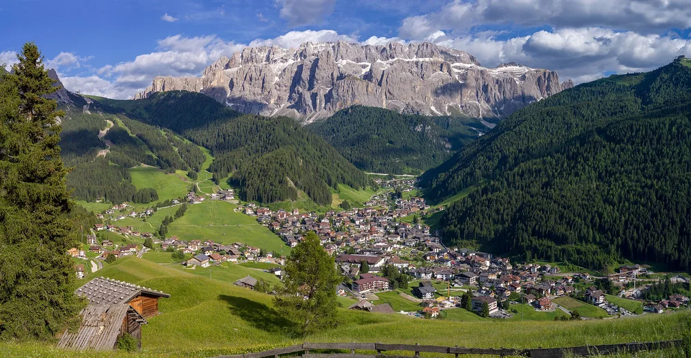 View of Selva di Val Gardena