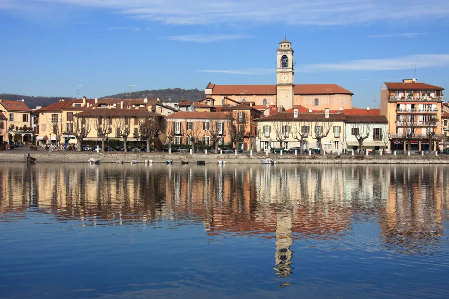 View of Sesto Calende