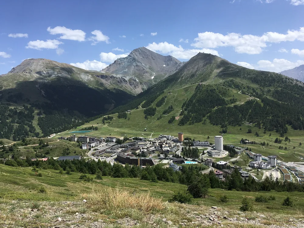 View of Sestriere