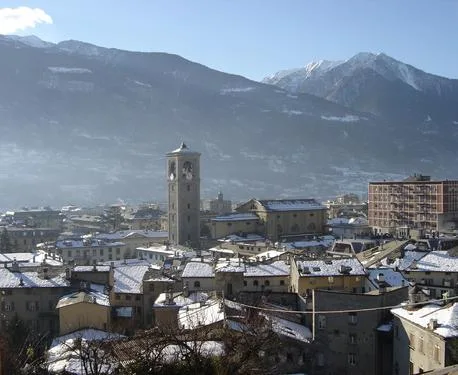 View of Sondrio