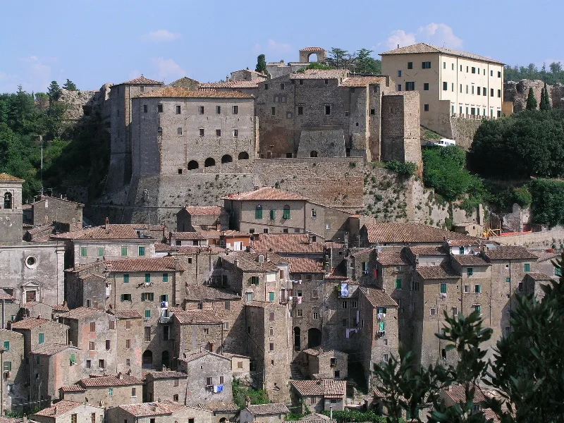 View of Sorano