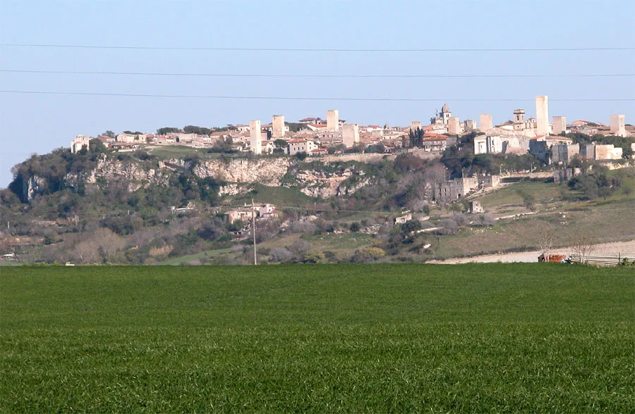View of Tarquinia