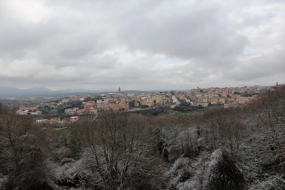 View of Tempio Pausania