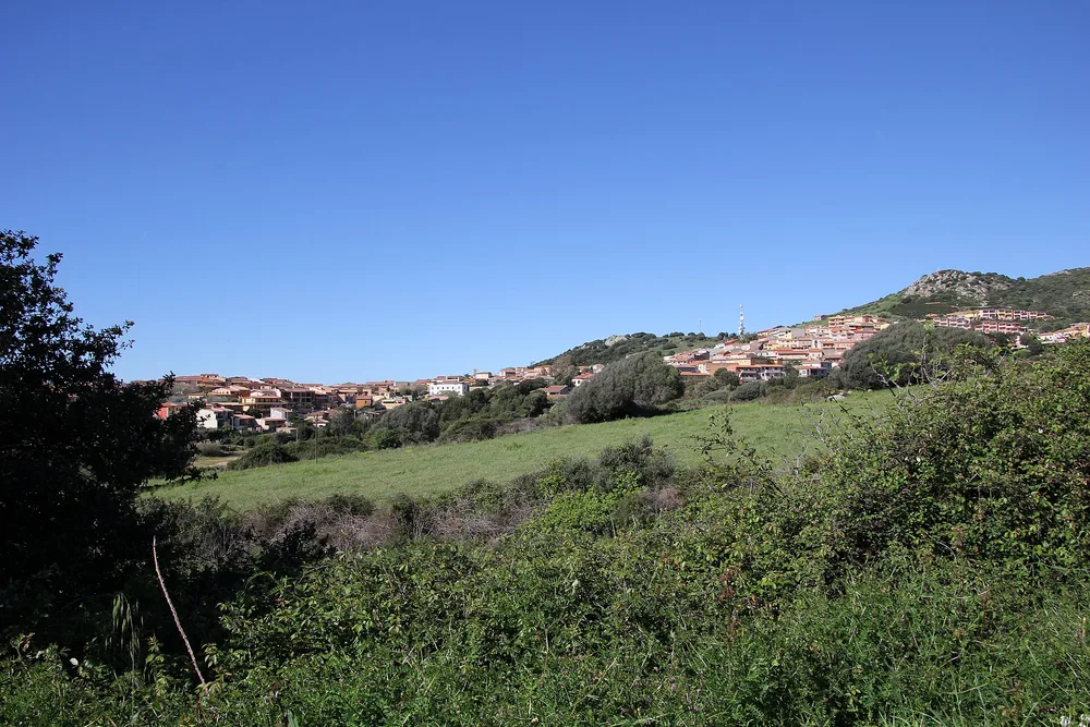 View of Trinità dʼAgultu