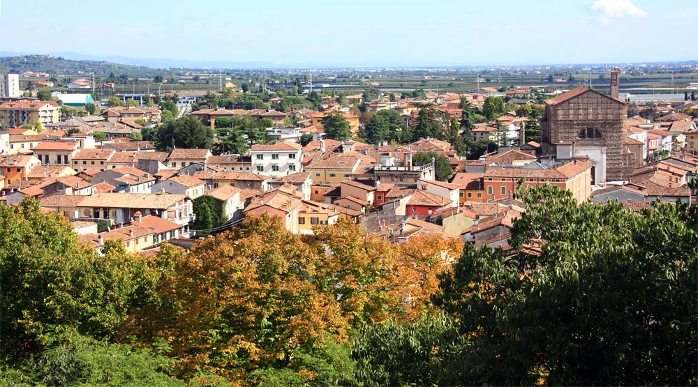 View of Valeggio sul Mincio