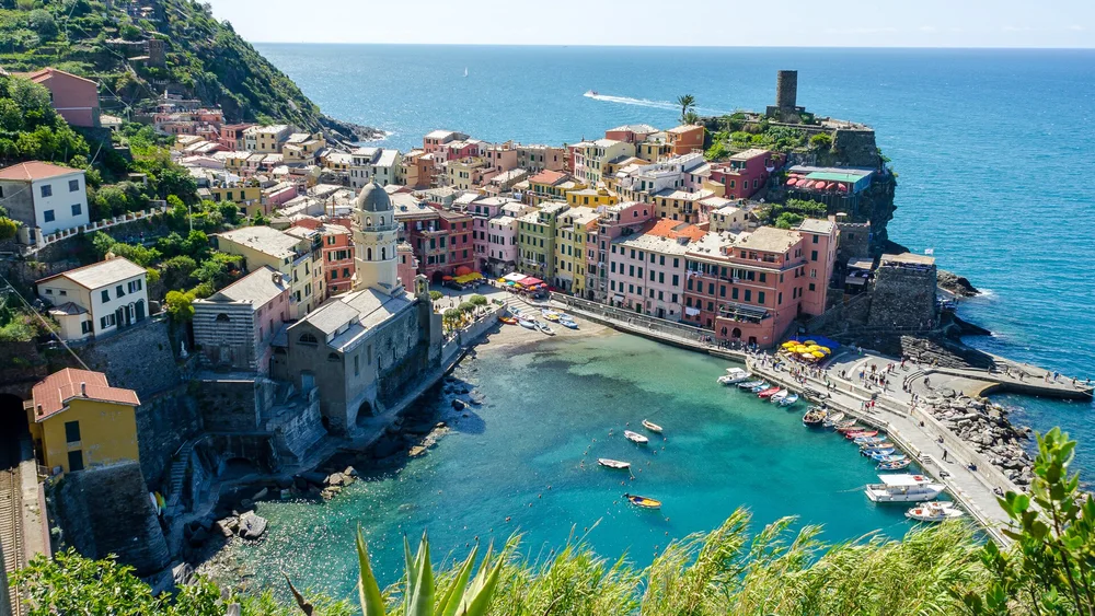 View of Vernazza