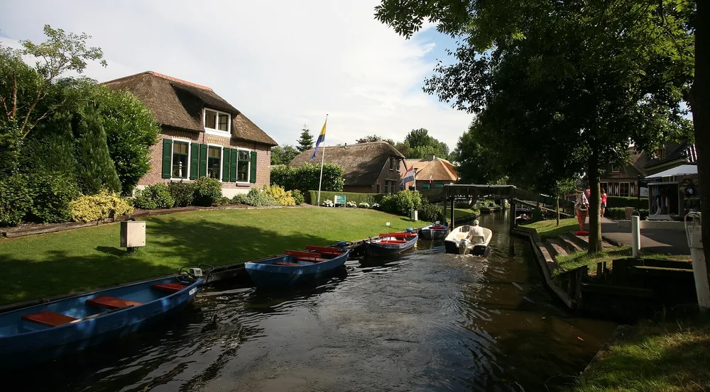 View of Giethoorn