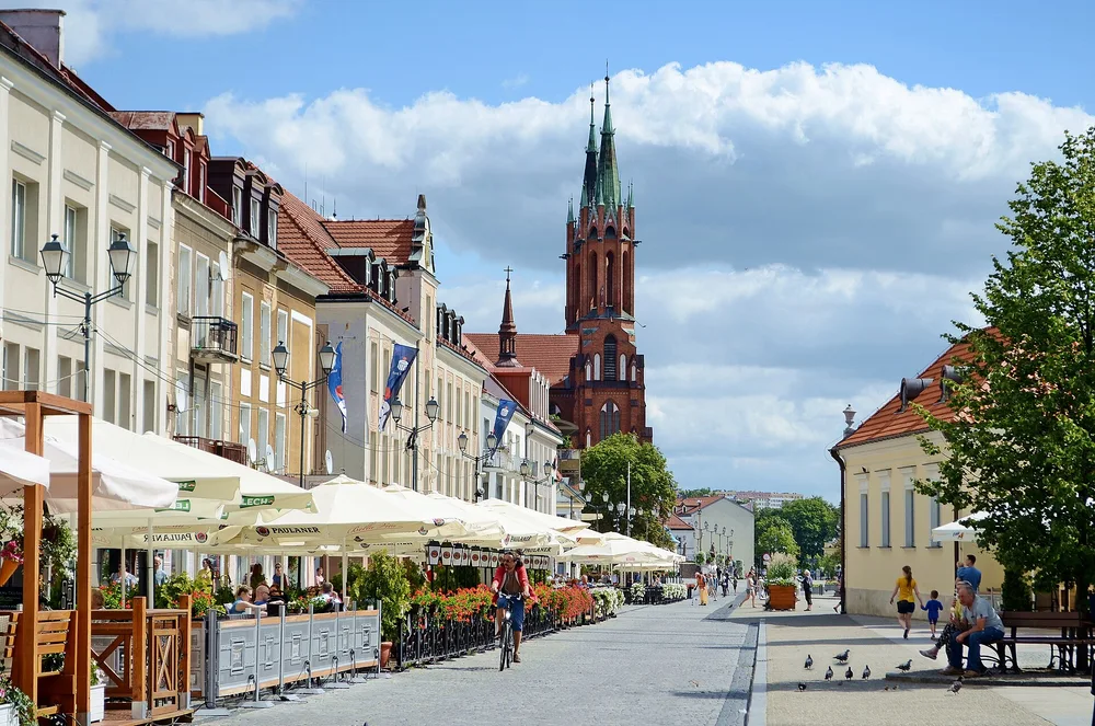 View of Białystok