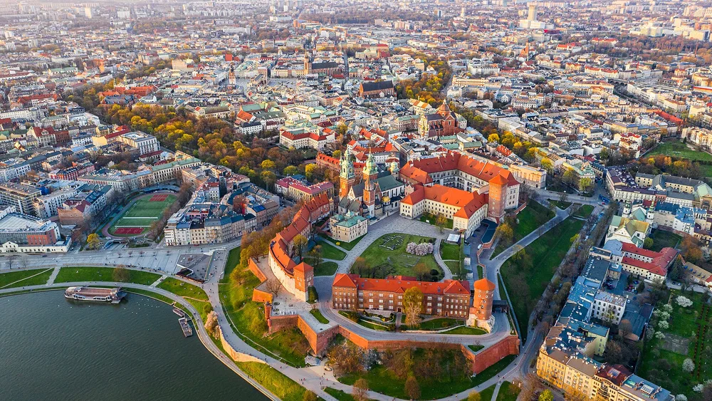 View of Kraków