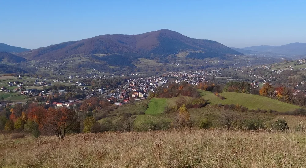 View of Mszana Dolna