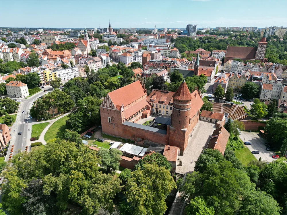 View of Olsztyn