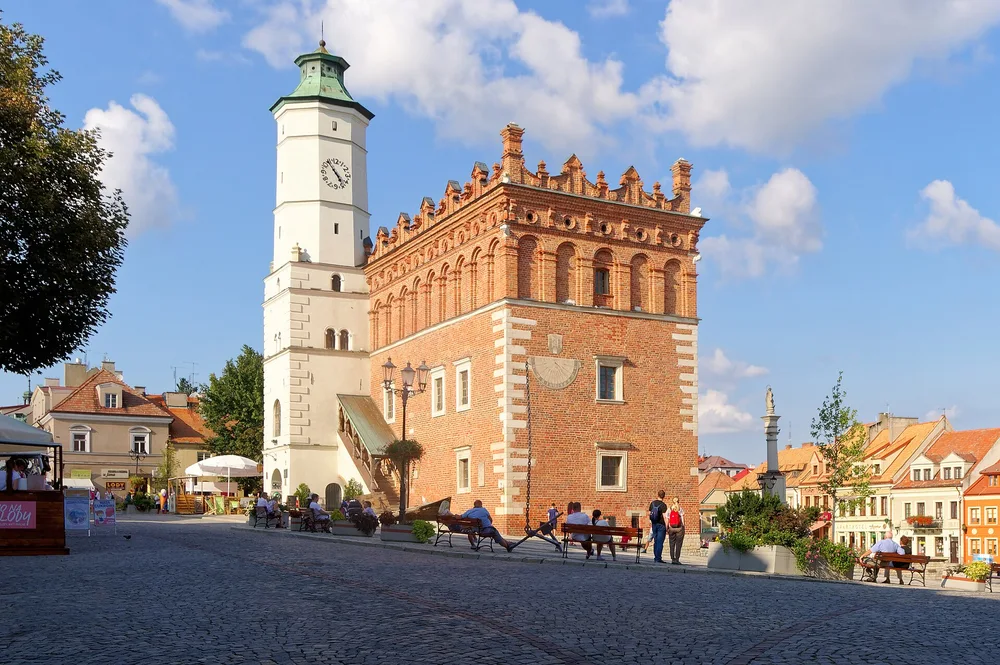 View of Sandomierz