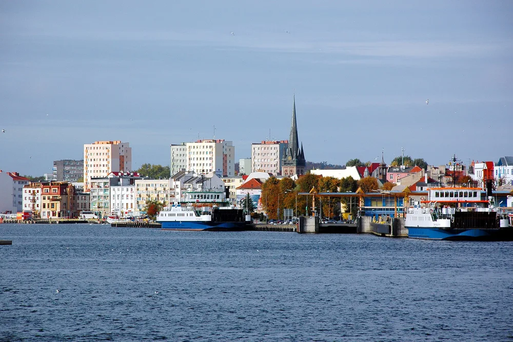 View of Świnoujście