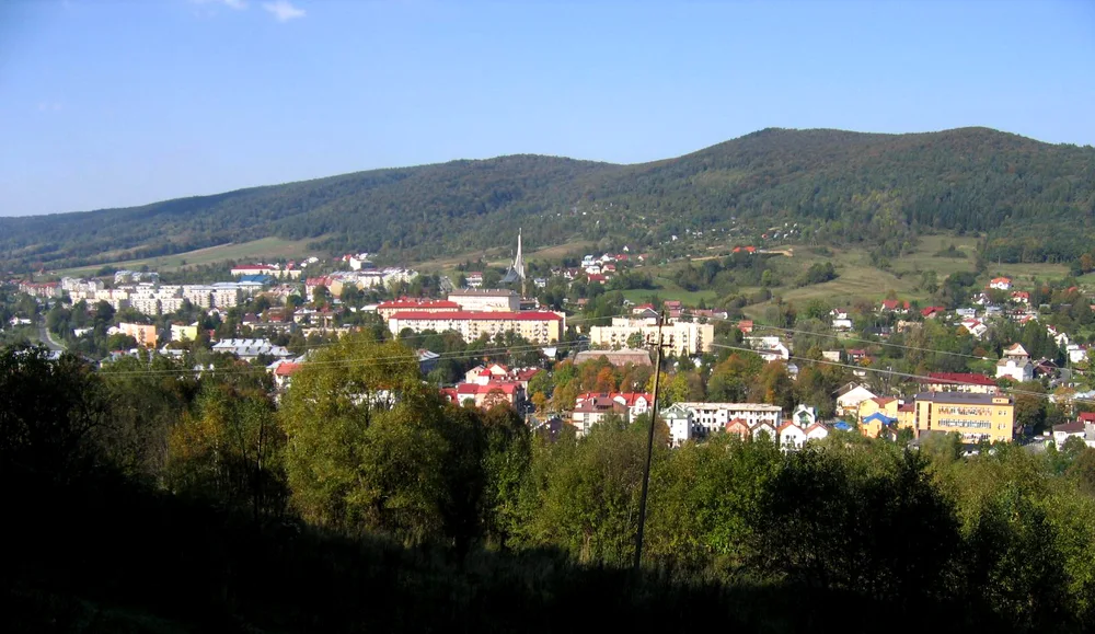 View of Ustrzyki Dolne