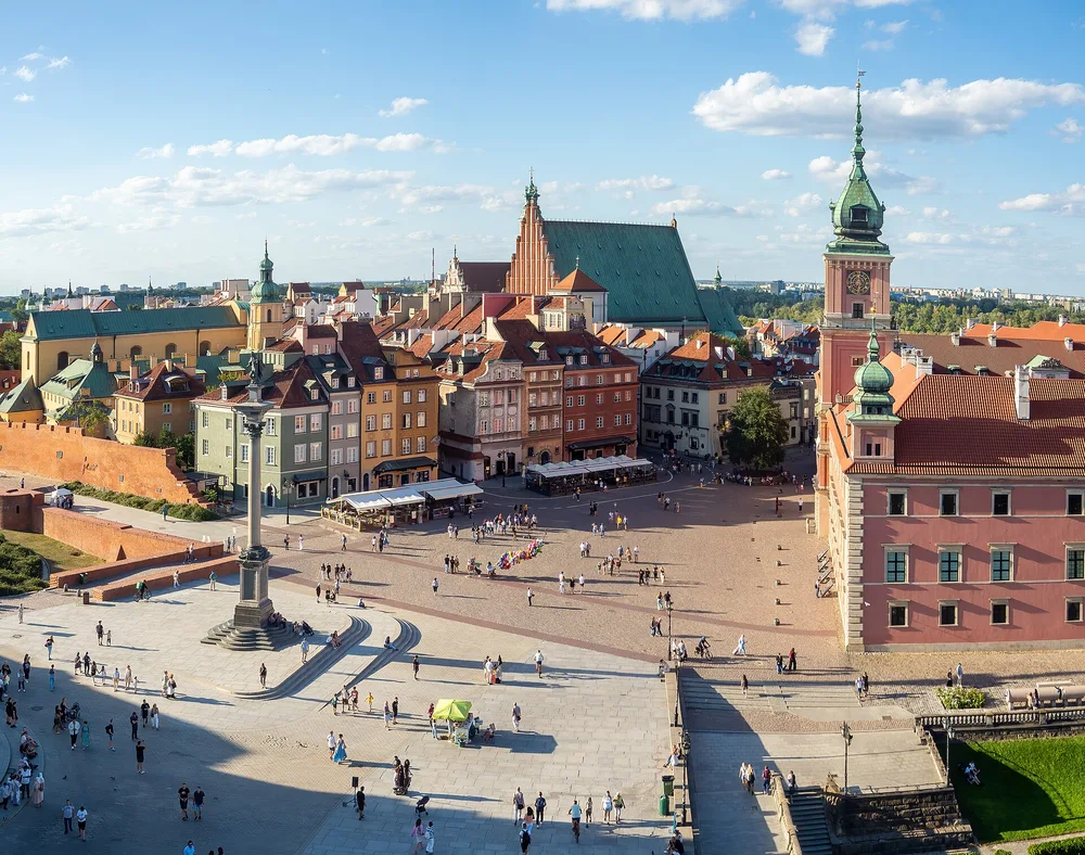 View of Warsaw