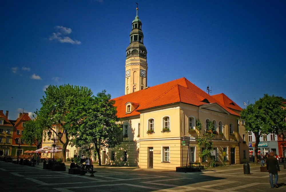 View of Zielona Góra